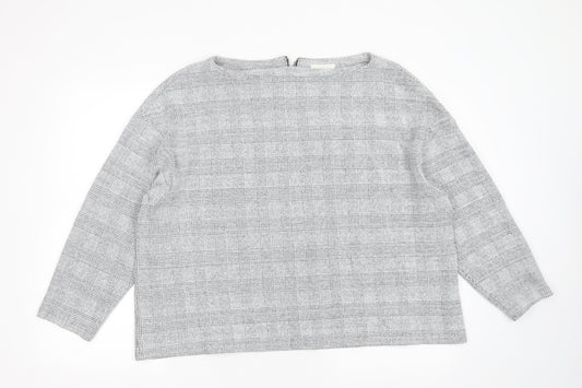 Womens UK Size XL H&M Grey Pullover Jumper