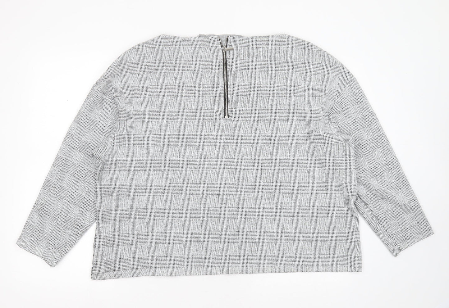 Womens UK Size XL H&M Grey Pullover Jumper