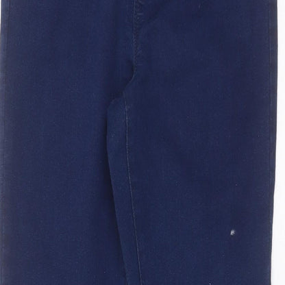 PEP&Co Womens Blue  Cotton Jegging Jeans Size 8 L30 in Extra-Slim