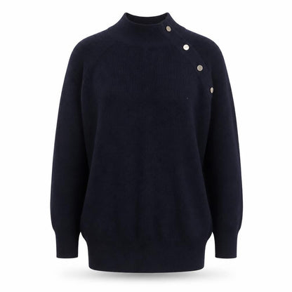 Womens UK Size 6 F&F Blue Pullover Jumper