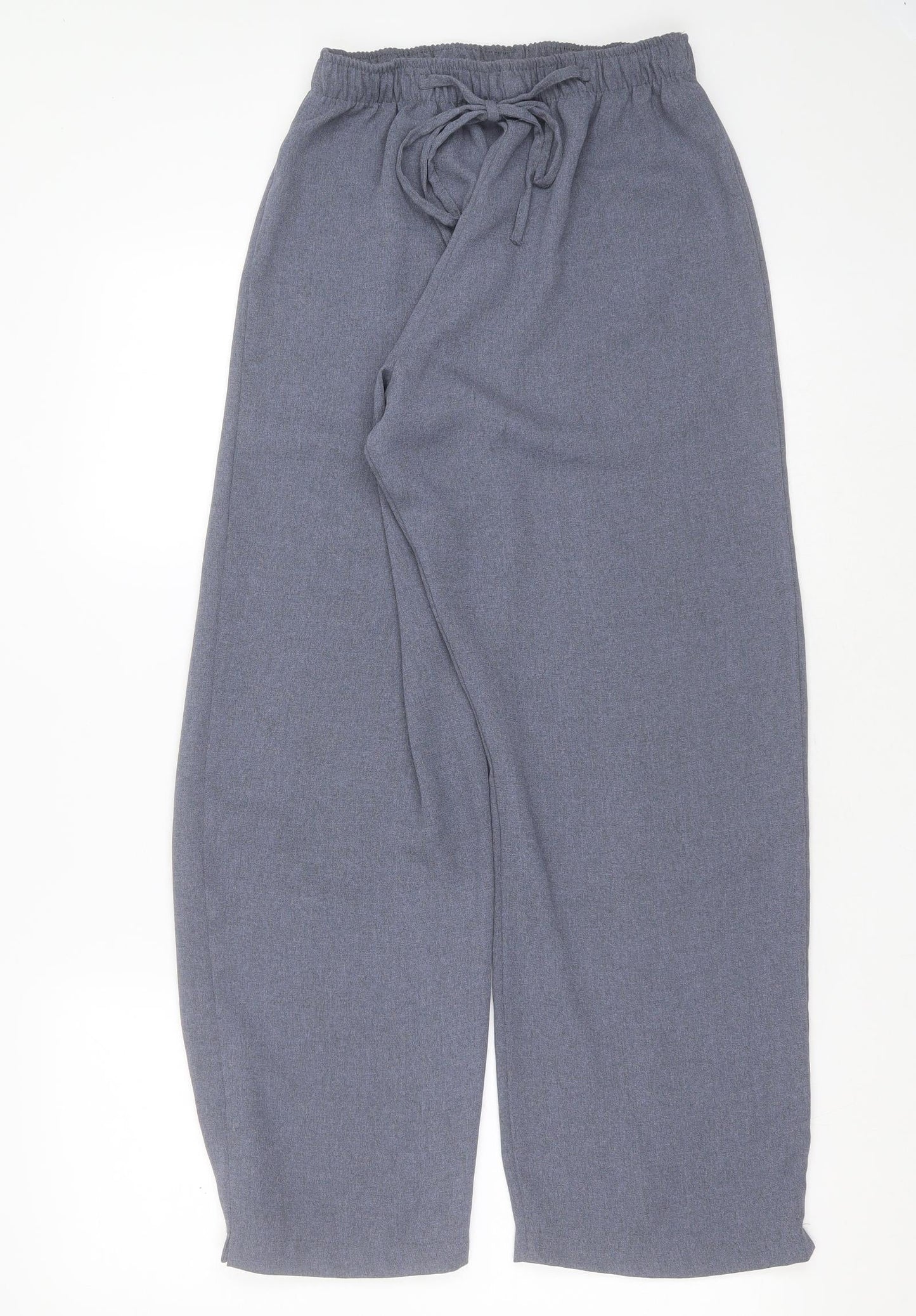 Womens UK Size 12 Preworn Regular Fit  Blue Trousers
