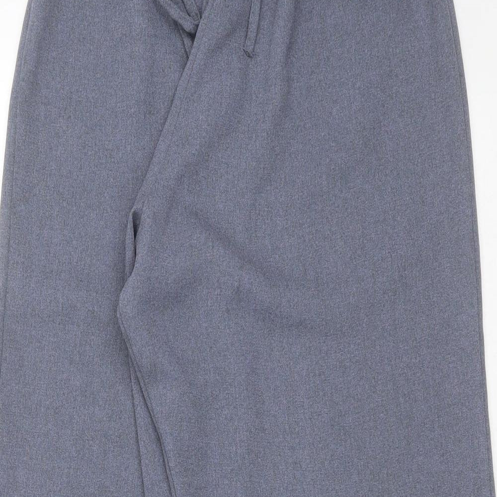 Womens UK Size 12 Preworn Regular Fit  Blue Trousers