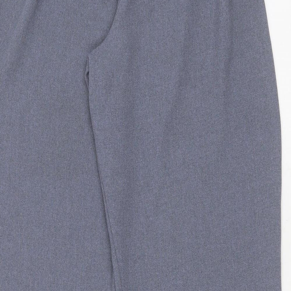 Womens UK Size 12 Preworn Regular Fit  Blue Trousers