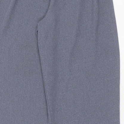 Womens UK Size 12 Preworn Regular Fit  Blue Trousers
