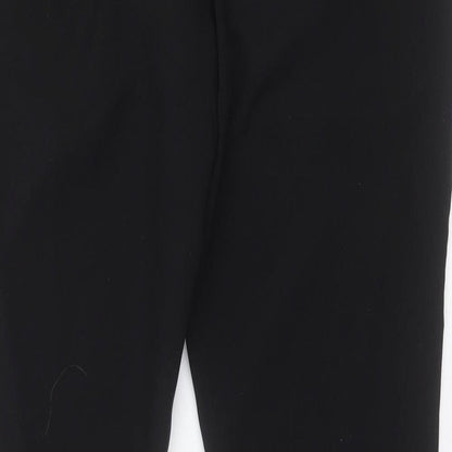 Primark Womens Black  Polyester Trousers  Size 12 L29 in Regular Zip
