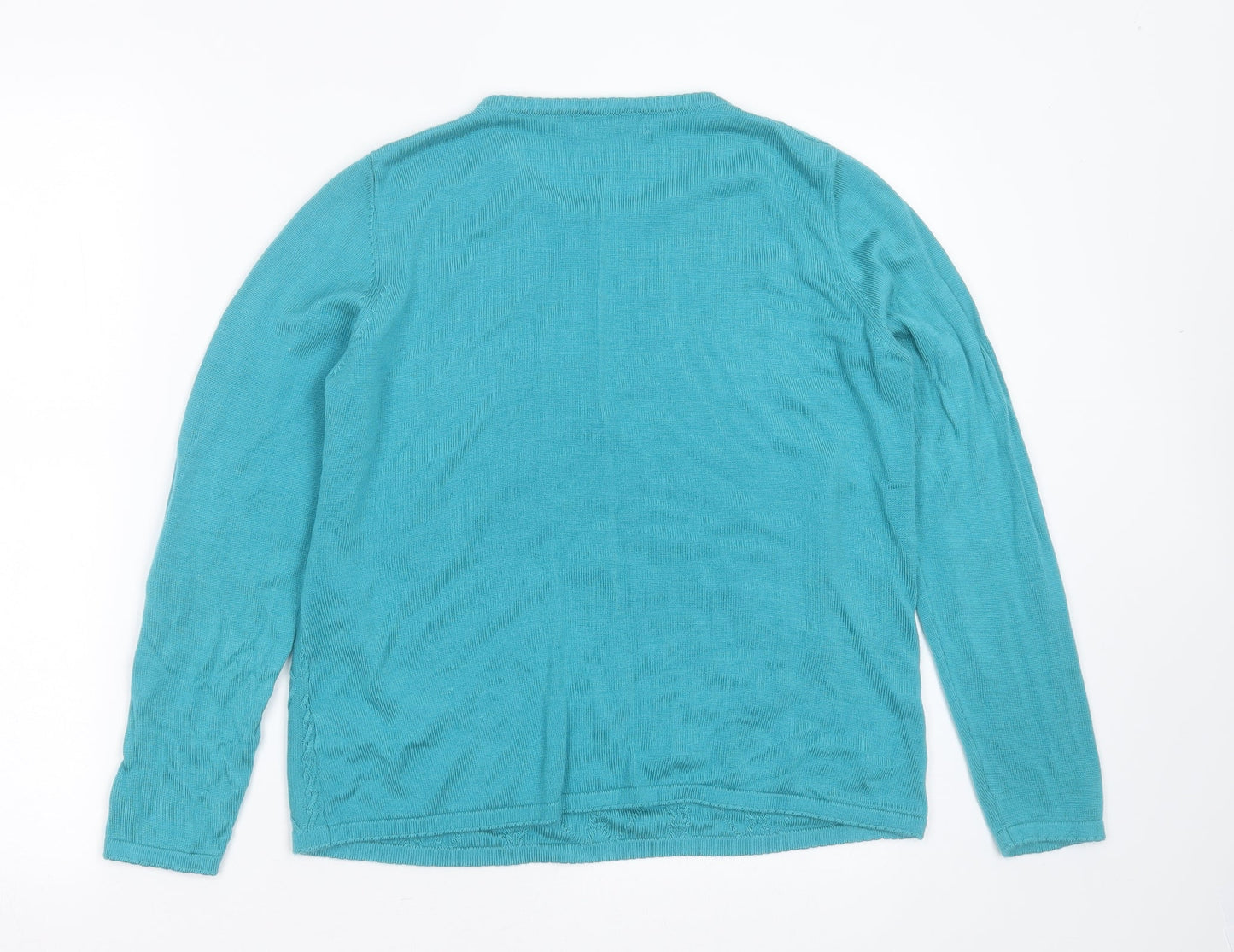 Womens UK Size S Bonmarché Blue Pullover Jumper