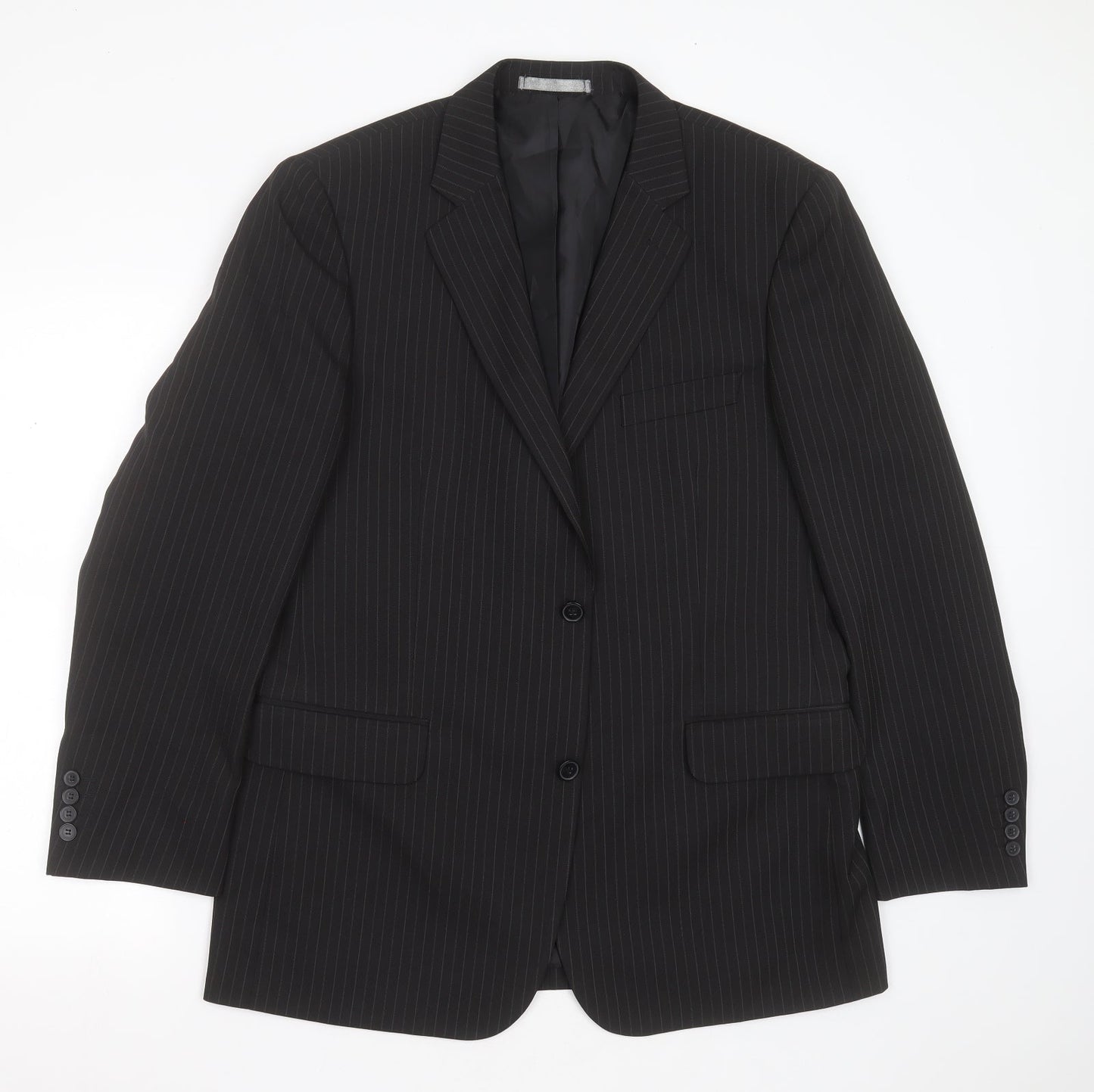 Mens UK Size 42 Taylor & Wright Regular Black Suit Jacket