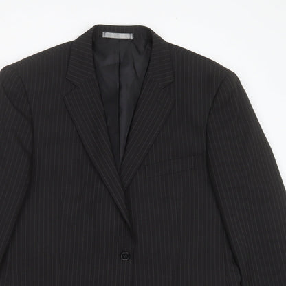Mens UK Size 42 Taylor & Wright Regular Black Suit Jacket