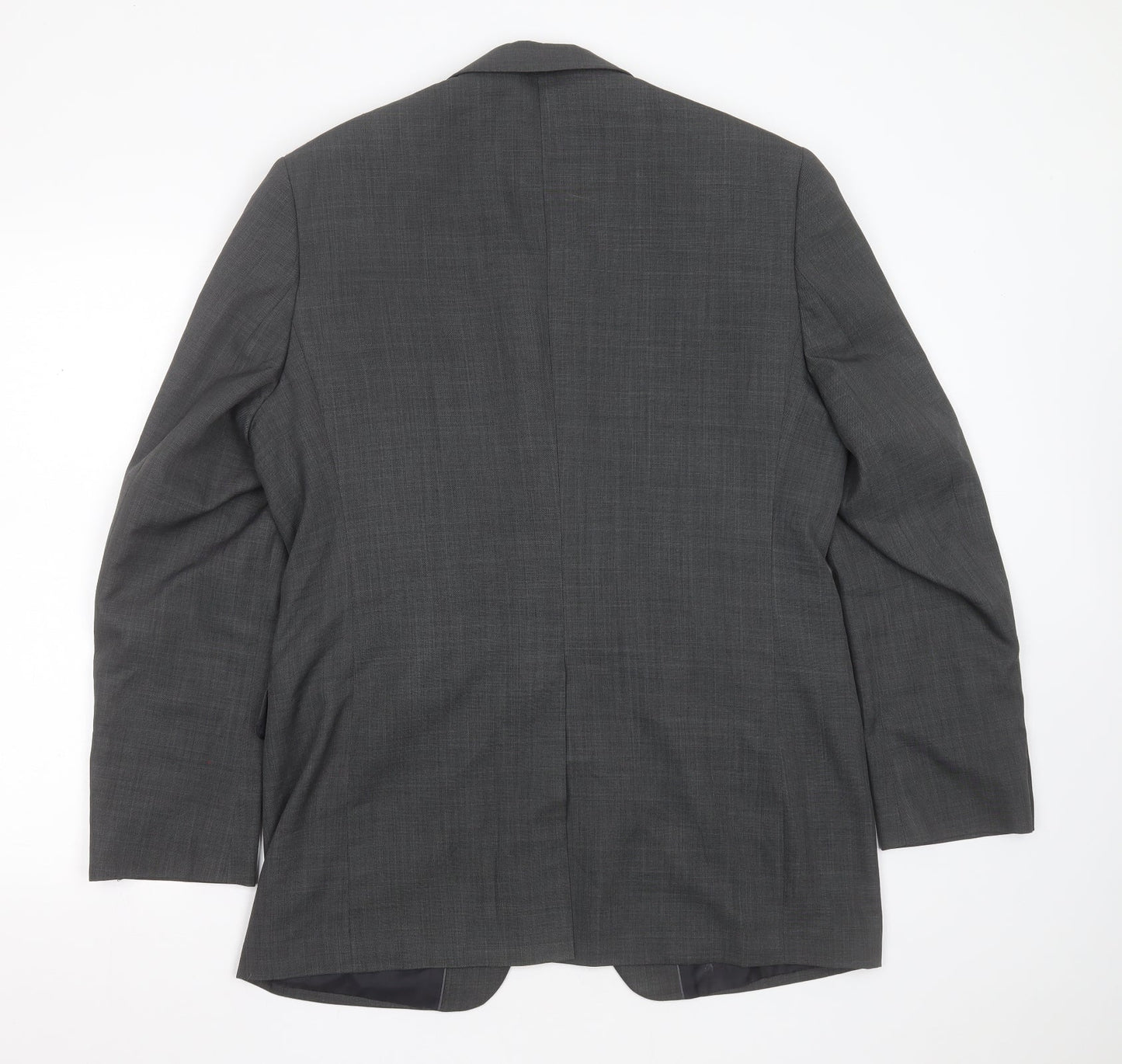 George Mens Grey  Polyester Jacket Suit Jacket Size 38