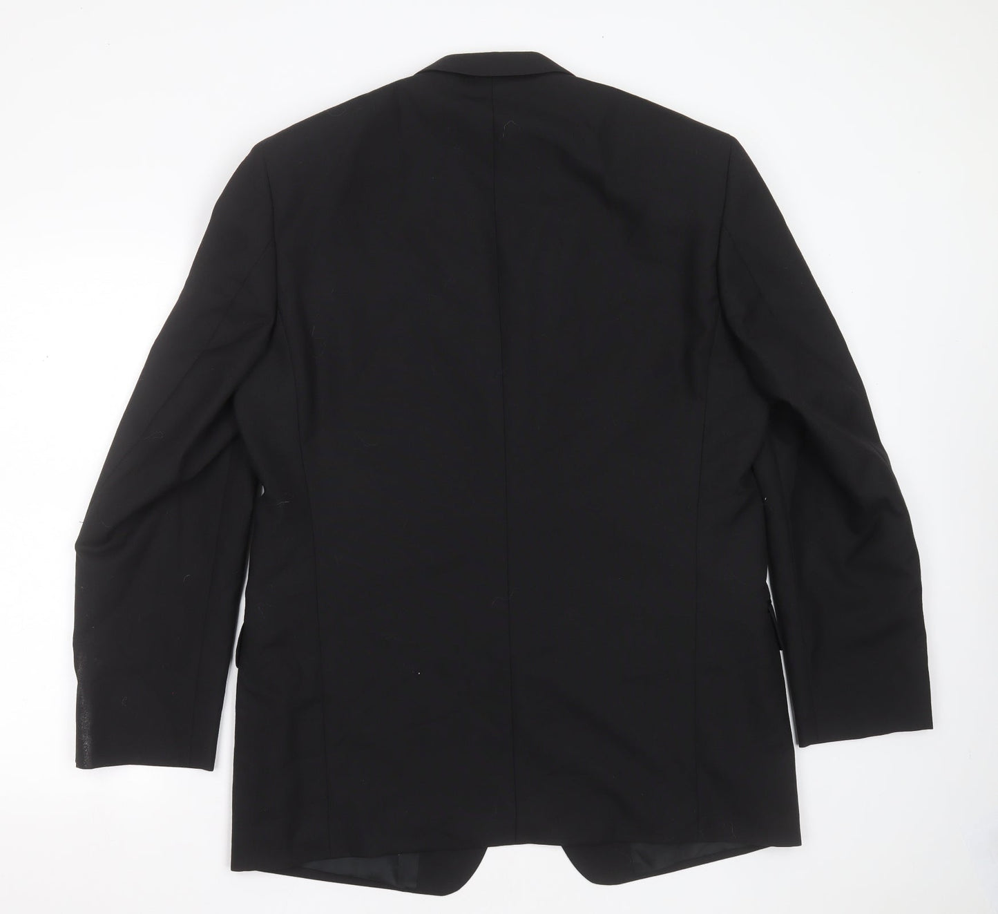 cito citterio Mens Black  Wool Jacket Suit Jacket Size 42