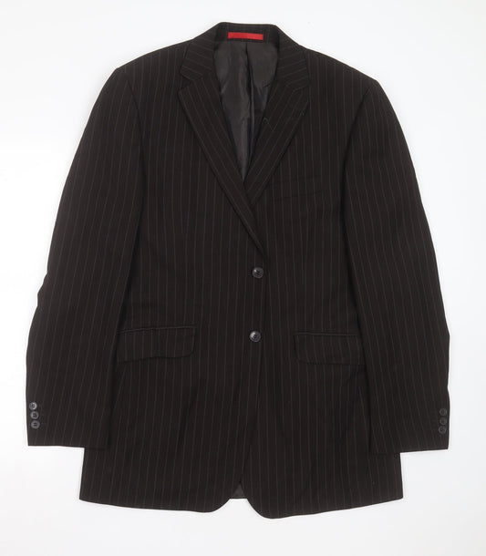 Mens UK Size 42 Burton Regular Brown Suit Jacket