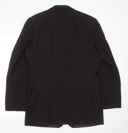 Mens UK Size 42 Burton Regular Brown Suit Jacket