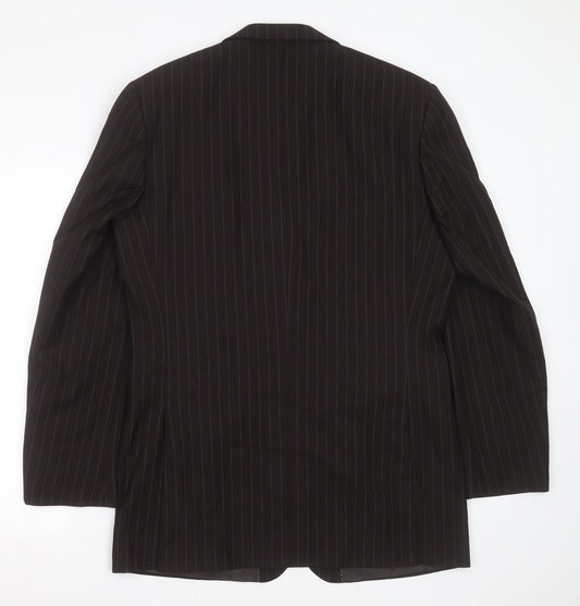 Mens UK Size 42 Burton Regular Brown Suit Jacket