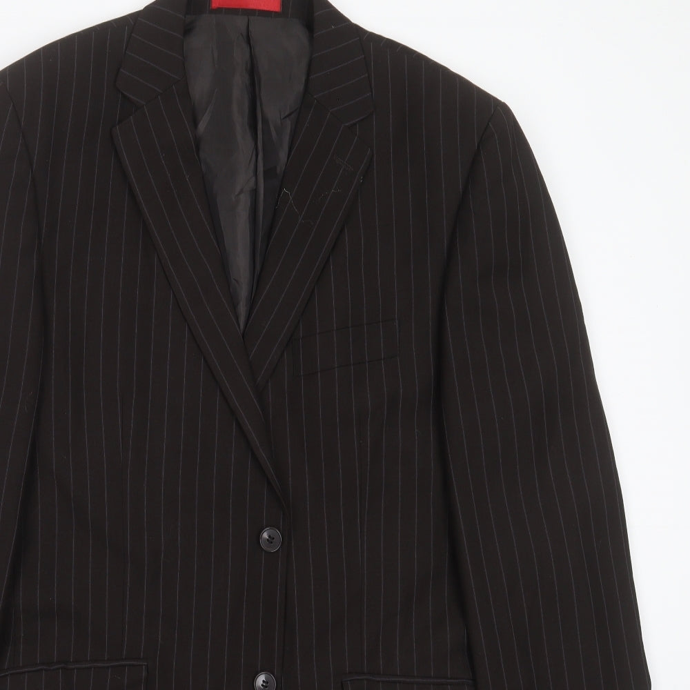 Mens UK Size 42 Burton Regular Brown Suit Jacket