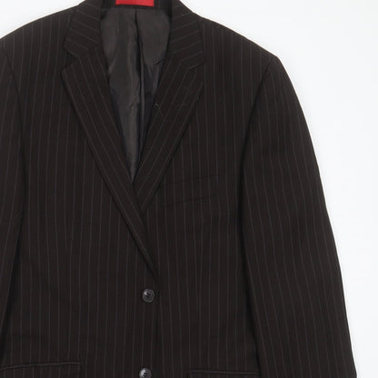 Mens UK Size 42 Burton Regular Brown Suit Jacket