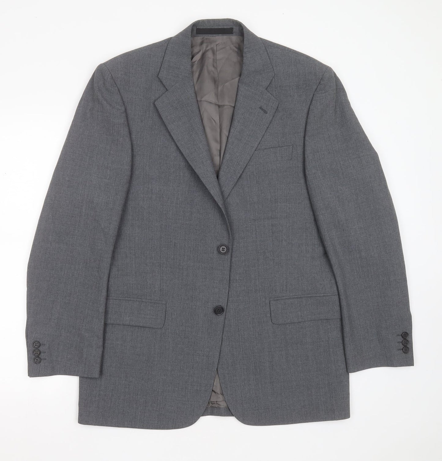 Mens UK Size 40 Marks and Spencer Regular Grey Suit Jacket