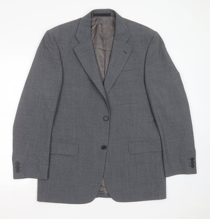 Mens UK Size 40 Marks and Spencer Regular Grey Suit Jacket