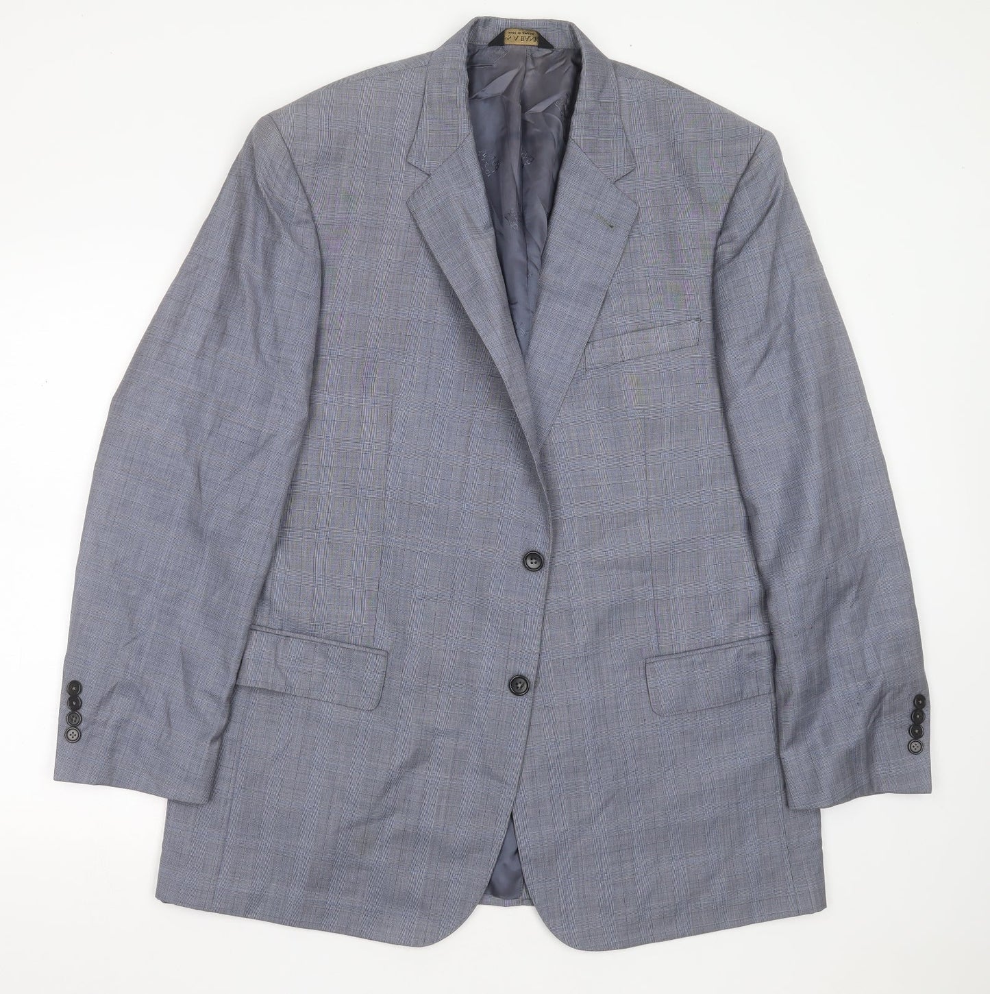 Mens UK Size 46 Jos. A. Bank Regular Blue Suit Jacket
