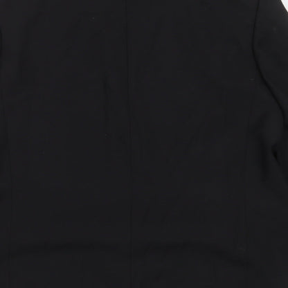 Mens UK Size 46 Preworn Regular Black Suit Jacket