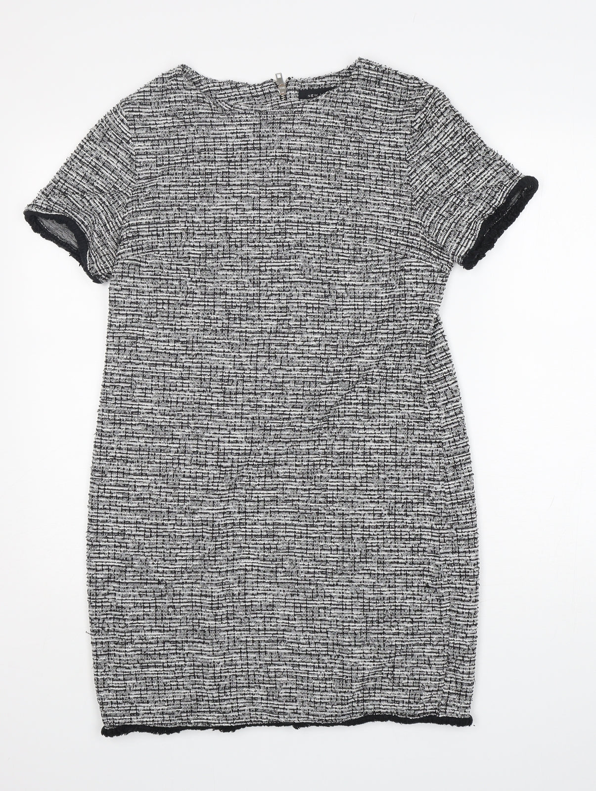 New Look Womens Multicoloured  Polyester A-Line  Size 12  Crew Neck