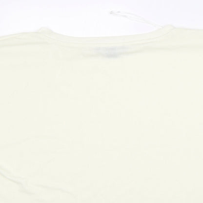 Primark Womens Ivory  Polyester Basic T-Shirt Size XL Crew Neck - very soft