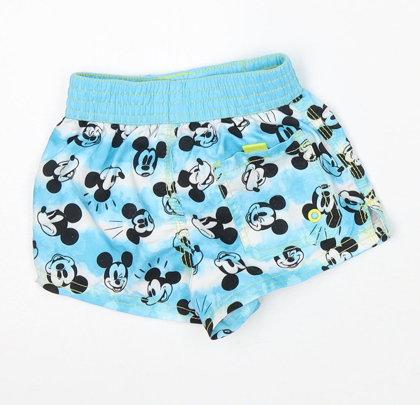 Disney Baby Blue  Polyester Jogger Trousers Size 24 Months   - Mickey