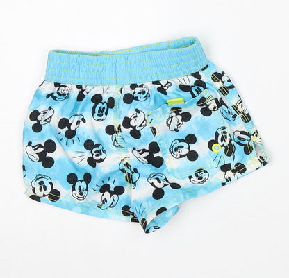 Disney Baby Blue  Polyester Jogger Trousers Size 24 Months   - Mickey