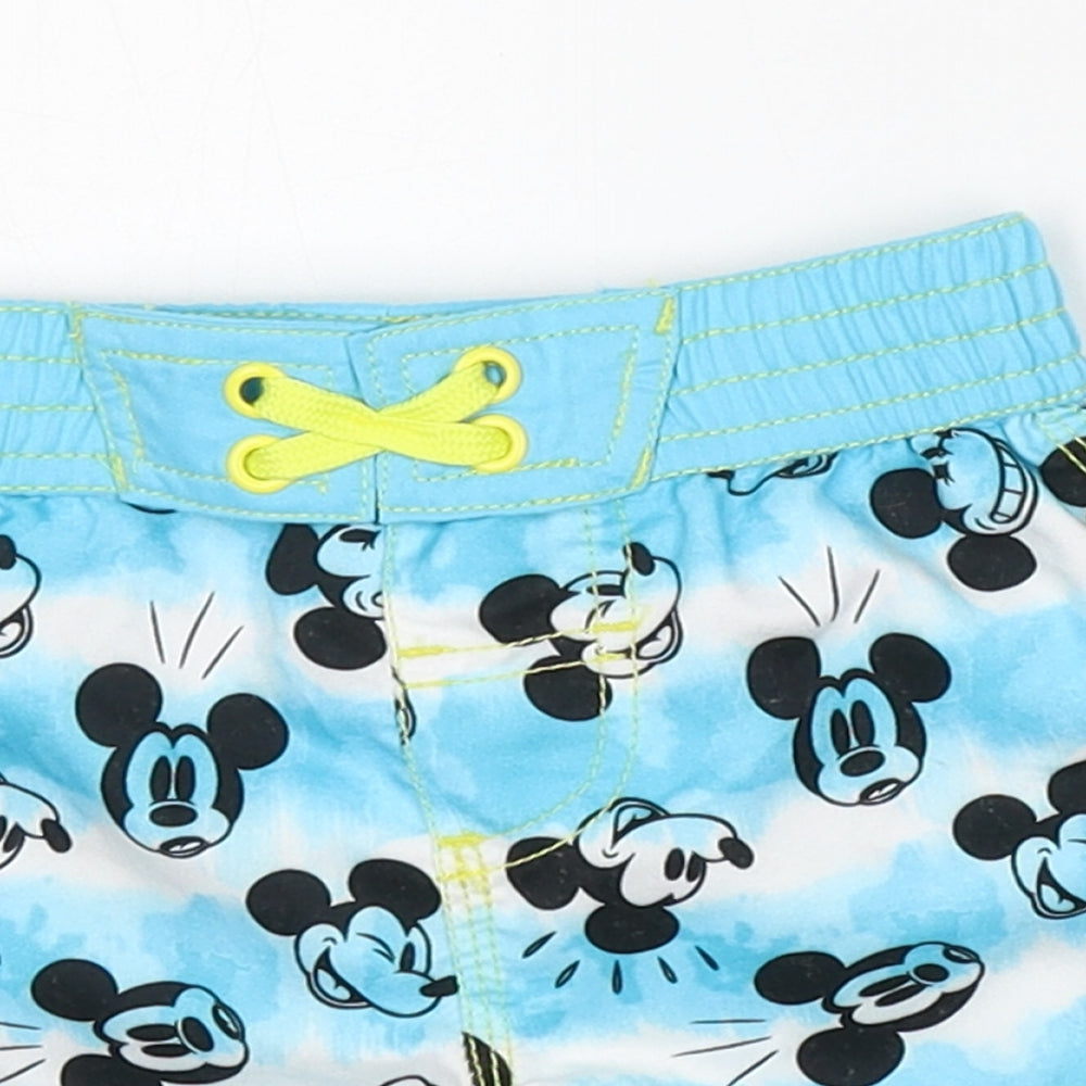 Disney Baby Blue  Polyester Jogger Trousers Size 24 Months   - Mickey