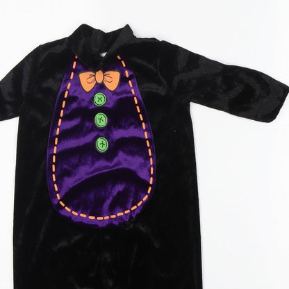 InCharacter Costumes Boys Black  Polyester Pullover Dress Shirt One Size Crew Neck  - Halloween