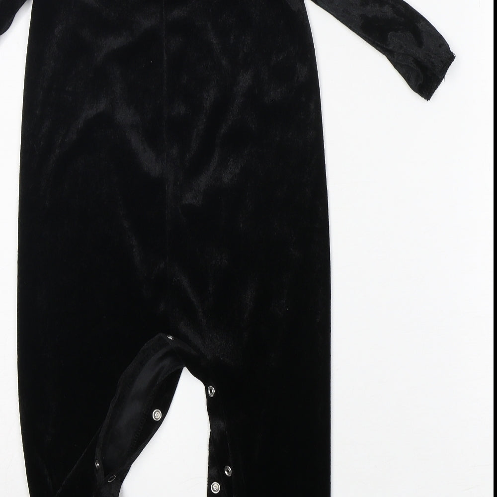 InCharacter Costumes Boys Black  Polyester Pullover Dress Shirt One Size Crew Neck  - Halloween