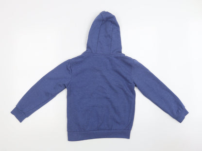 Primark Girls Blue  Cotton Pullover Hoodie Size 10-11 Years   - Colorado