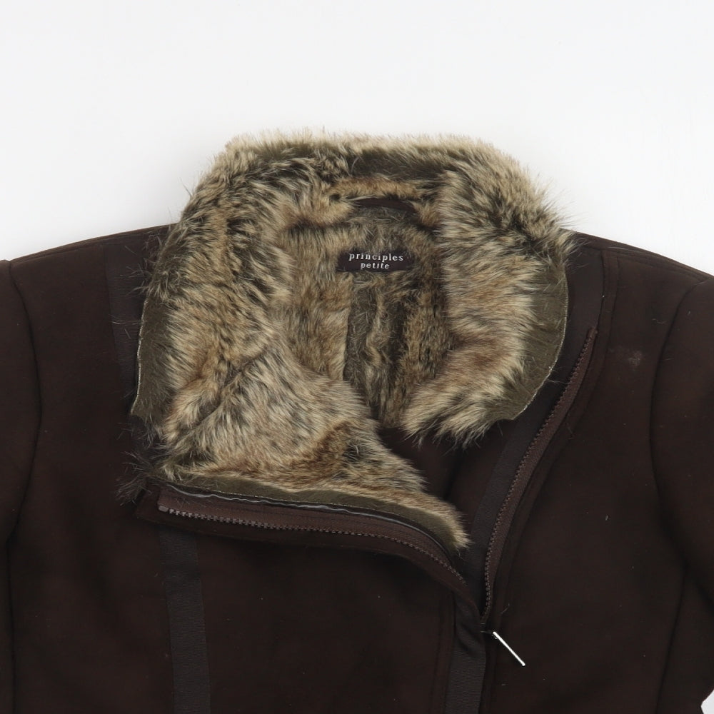 Principles Womens Brown   Jacket    Zip
