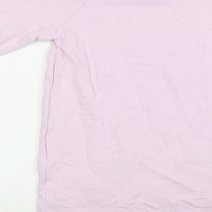George Girls Purple  Cotton Tunic Sweatshirt Size 11-12 Years