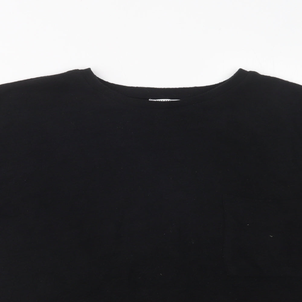 Womens UK Size S Zara Black Pullover Jumper
