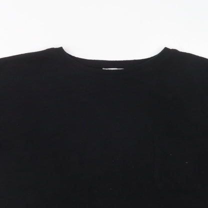 Womens UK Size S Zara Black Pullover Jumper