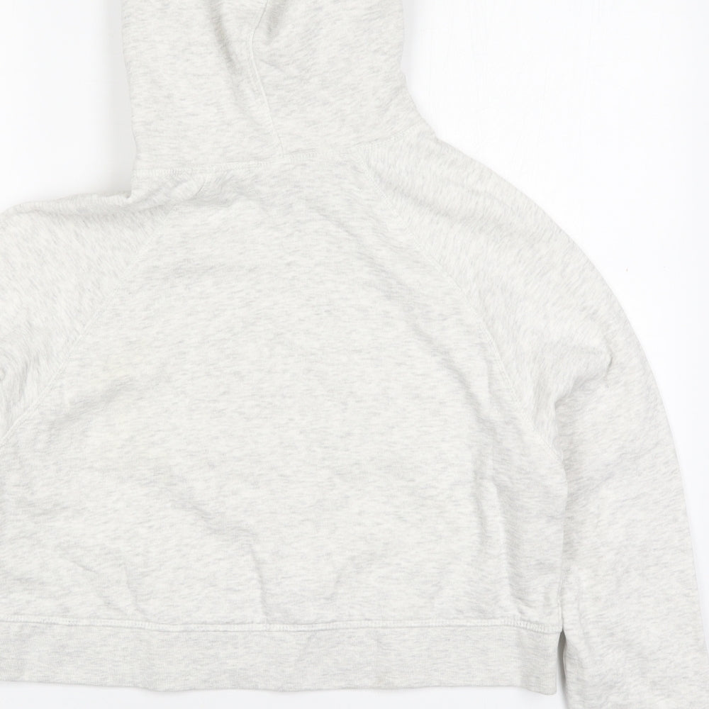 H&M Womens Grey  Cotton Pullover Hoodie Size XS  Pullover