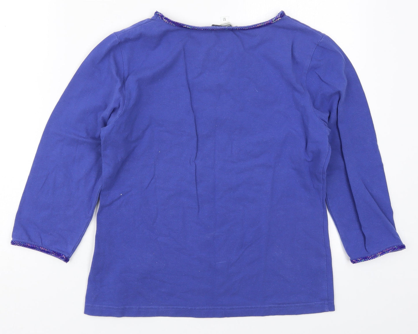 Womens UK Size M JFW Blue Basic T-Shirt