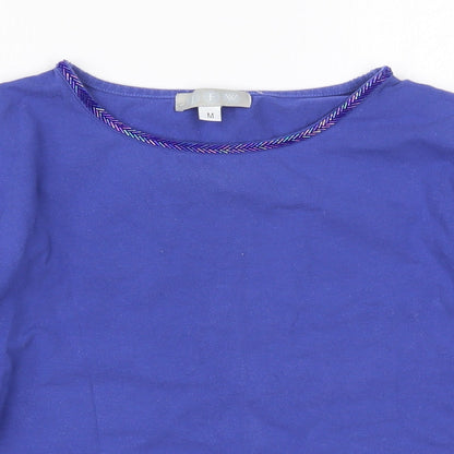 Womens UK Size M JFW Blue Basic T-Shirt
