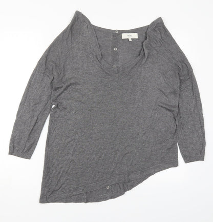 Womens UK Size 10 NEXT Grey Pullover Jumper
