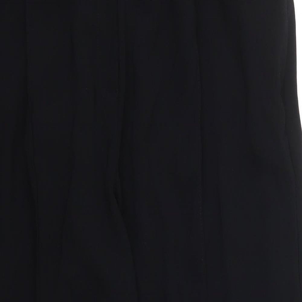 Womens UK Size 14 Marks and Spencer Regular Fit  Black Trousers