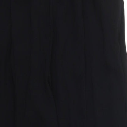 Womens UK Size 14 Marks and Spencer Regular Fit  Black Trousers