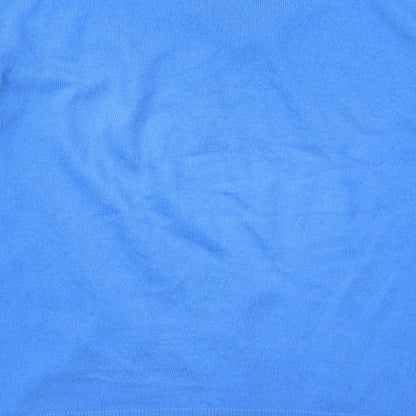 Marks and Spencer Mens Blue V-Neck  Acrylic Pullover Jumper Size M