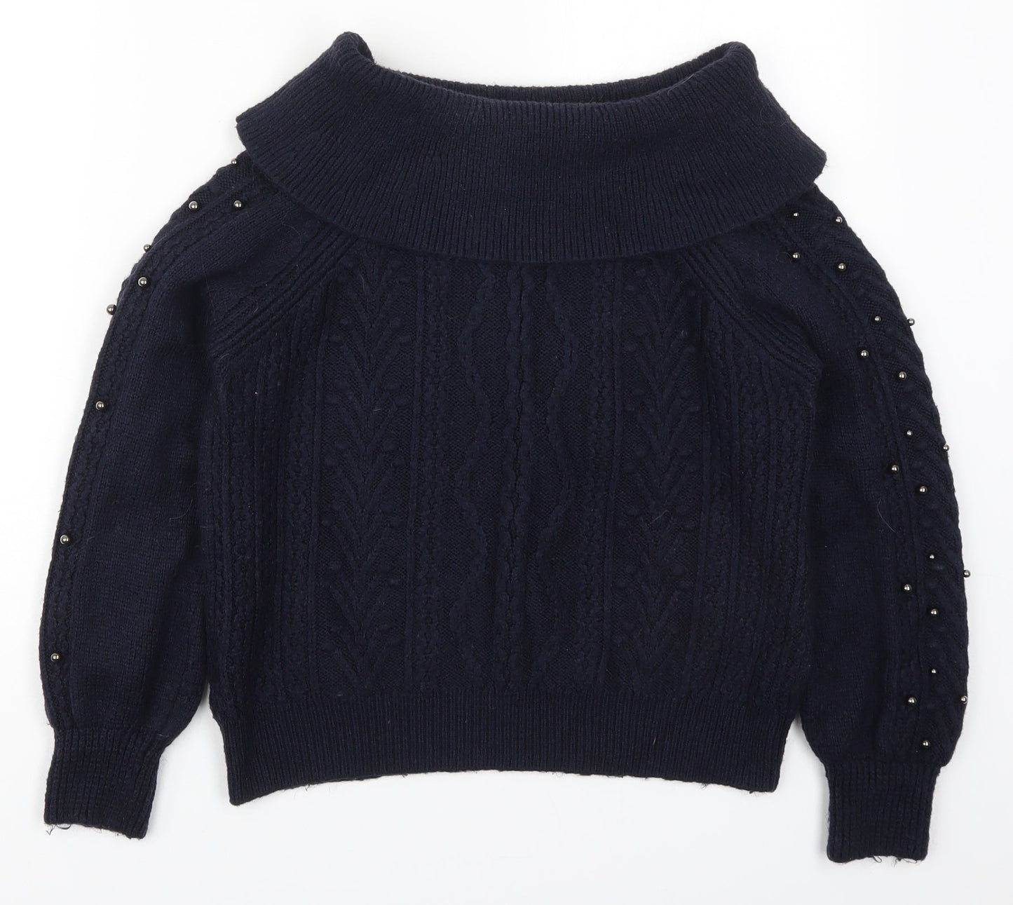 Womens UK Size XS NEXT Blue Pullover Jumper