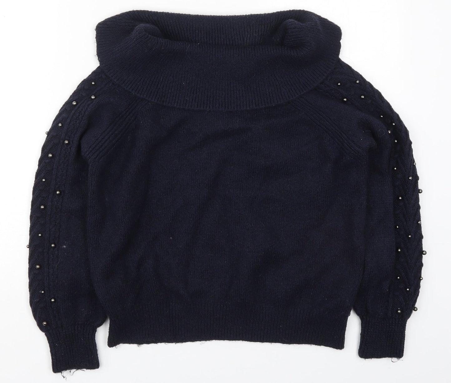 Womens UK Size XS NEXT Blue Pullover Jumper