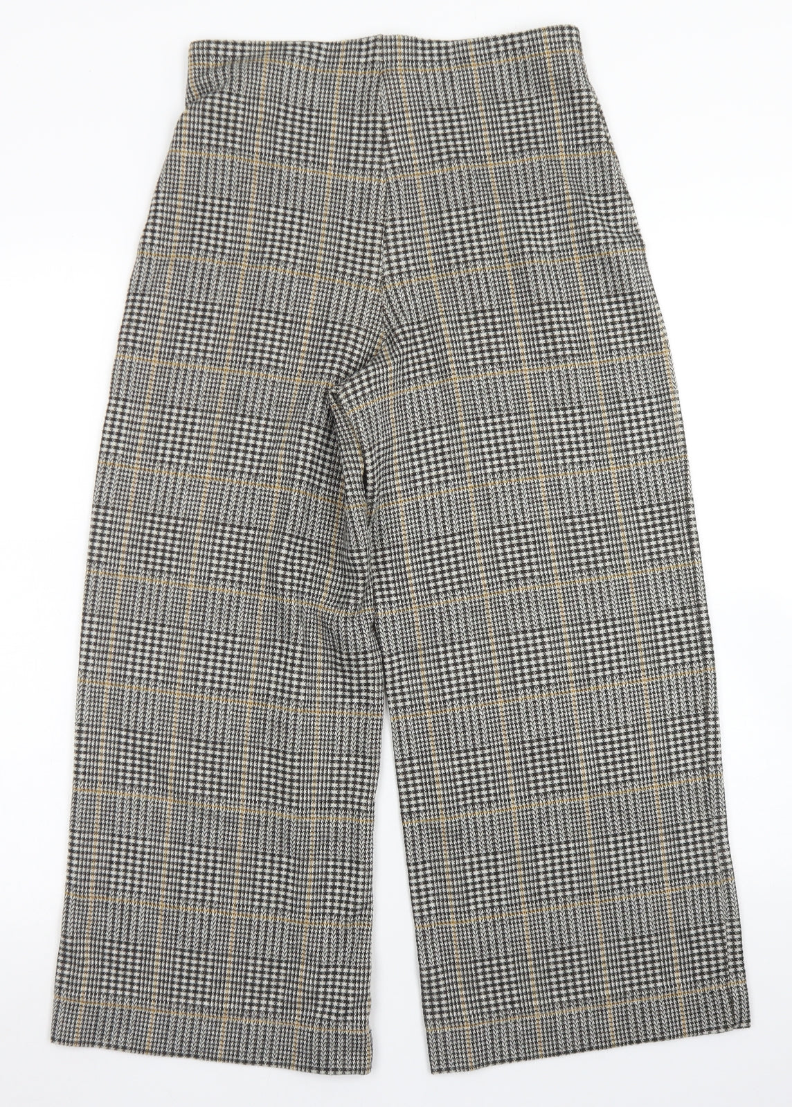 Womens UK Size S H&M Regular Fit Dress Pants Brown Trousers