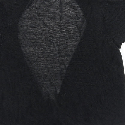 Womens UK Size 12 Marks & Spencer Black Cardigan Jumper