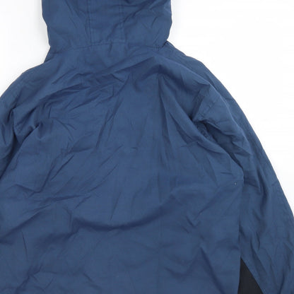 WS Sport Girls Blue   Anorak Jacket Size 11-12 Years  Zip