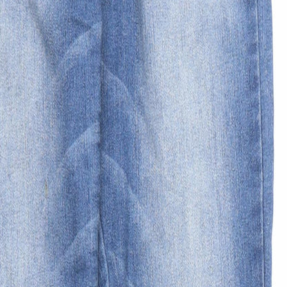 Womens UK Size 10 TALLY WEiJL Regular Fit Skinny Blue Jeans