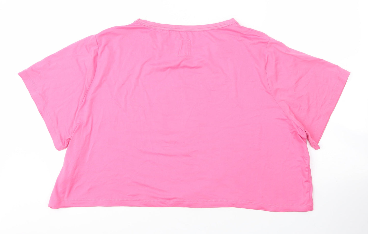 Womens UK Size S Chelsea Peers Pink Basic T-Shirt