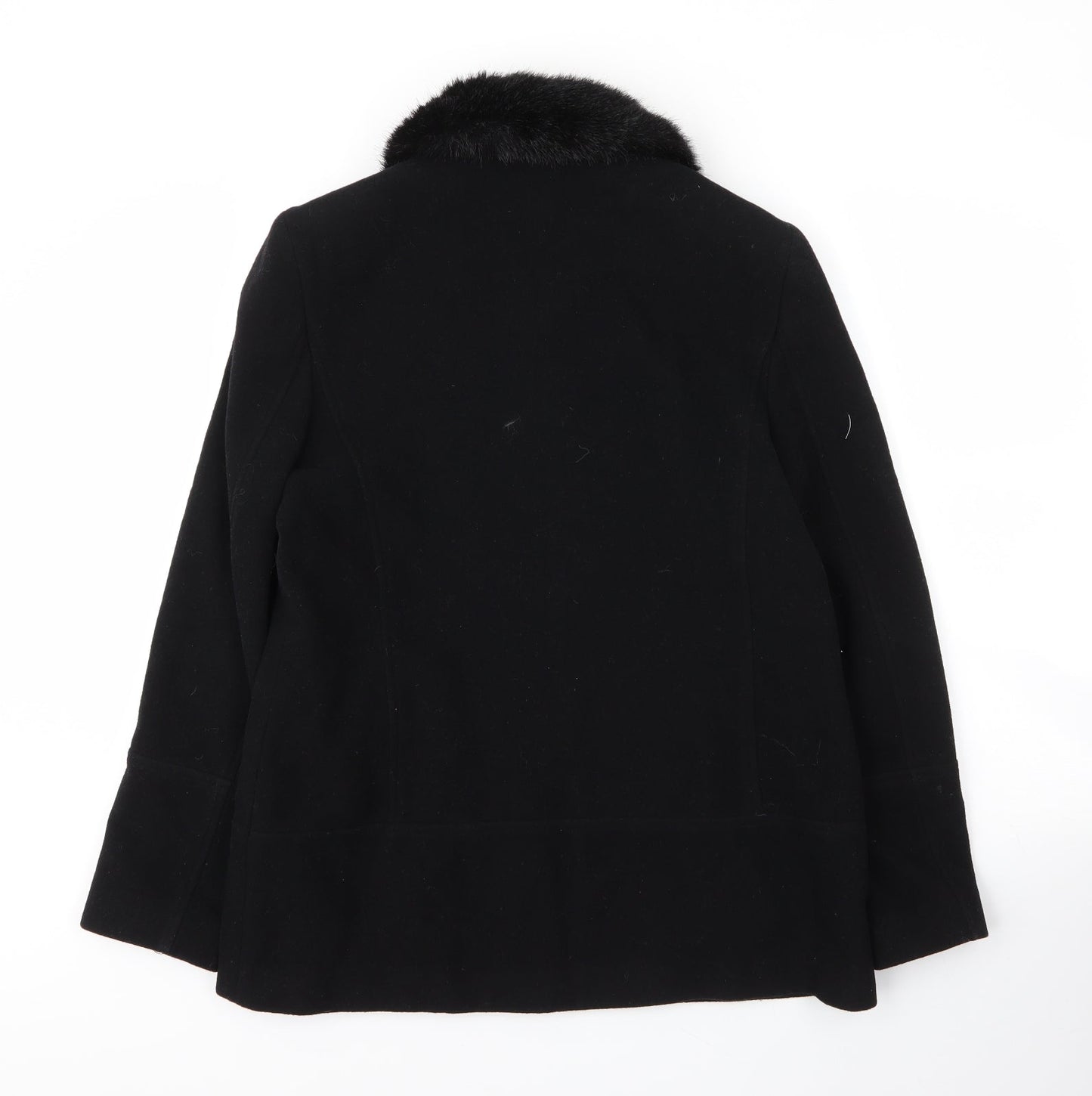 Womens UK Size 12 Etam Black Varsity Jacket